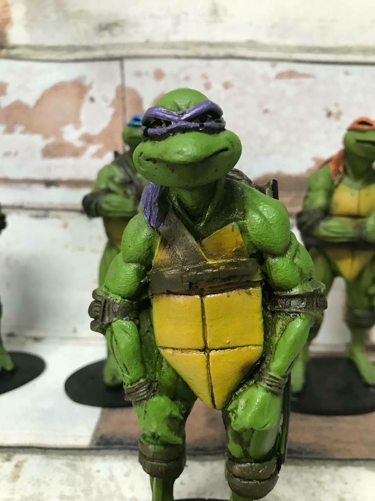 Donatello As Tartarugas Ninja Boneco Colecionável em Resina