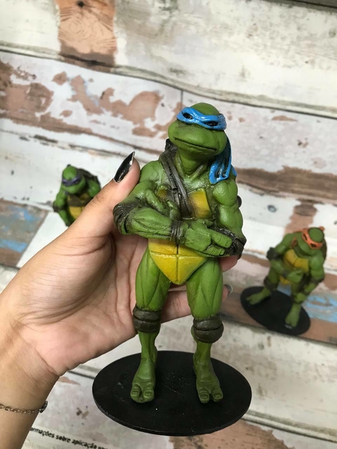 Donatello As Tartarugas Ninja Boneco Colecionável em Resina