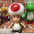 Boneco Super Mario Cogumelo Toad 20cm PVC