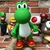 Boneco Super Mario Yoshi 25cm PVC