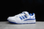 Forum Low White - Royal Blue