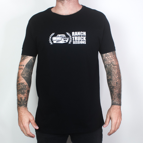 Camiseta Ford F1000 Preta - Ranch Truck Sessions