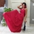 Vermelho Scarlett Vestido Longo