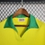 Camisa Retrô Brasil Home 1958 Torcedor Masculina - Amarelo na internet