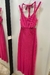 VESTIDO ROSA LONGO FASHION