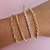 PULSEIRA RIVIERA 4MM - OURO - comprar online