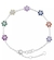 Pulseira Flores - PRATA 925