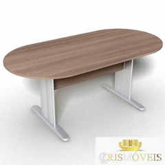 MESA DE REUNIÃO OVAL LINHA STAR 18MM