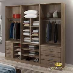 GUARDA ROUPA MODULAR 6 PORTAS