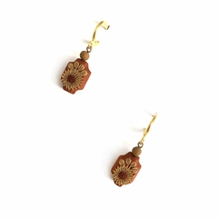 Aretes de barro rojo - 1 en internet