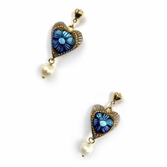 Aretes de corazon - 52 - comprar en línea