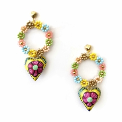 Aretes de corazon - 46