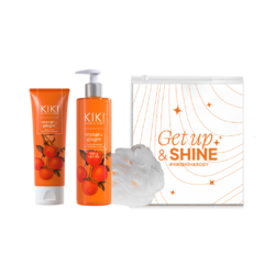 ENERGY GIFT /// ORANGE & GINGER Body Scrub + ORANGE & GINGER Shower Gel + Esponja de Baño Bombon = Neceser Marinero Orange de REGALO - 1 U