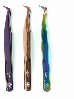 PROFESSIONAL L VOLUME TWEEZER TLB N°52 GLITTER VIOLET