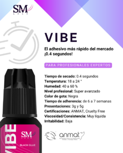 ADHESIVO NEGRO VIBE - 3g - comprar online