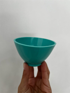 BOWL SILICONA - Tamaño Chico - Color Turquesa1 U