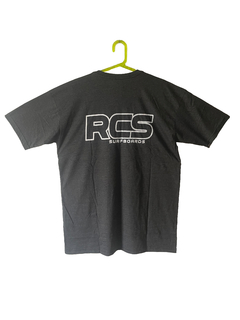 Camiseta RCS Model - Preta/Cinza - Masculino - loja online