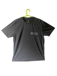 Camiseta RCS Desing - Preta/Cinza - Masculino - Rcs Surf Boards