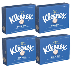 Lenço Papel Descartavel Kleenex Folha Dupla Suave 200 Fl