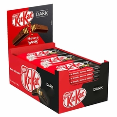 CHOCOLATE KIT KAT DARK / MEIO AMARGO NESTLE C/ 24X41,5G