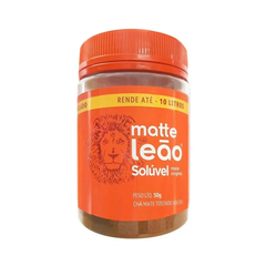 CHA MATTE LEAO SOLUVEL POTE 50G - comprar online