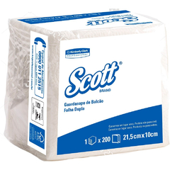 GUARDANAPO BALCAO INTERFOLHADO FOLHA DUPLA SCOTT 200FL - comprar online