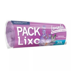 SACO LIXO ANTIODOR LAVANDA 30L PACK LIXO ROLO LILAS 30UN