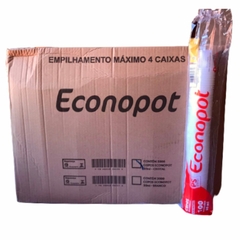 COPO PLASTICO PS 50ML ECONOPOT BRANCO 50X100UN