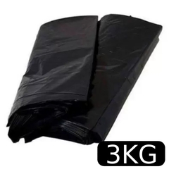 SACO LIXO REFORÇADO 60L PRETO ROMAFILM 3KG