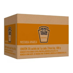 MOSTARDA SACHE HEINZ 144X5G - comprar online