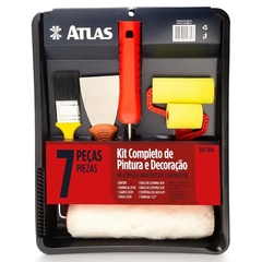 KIT PINTURA 7 PEÇAS ATLAS - REF. AT1016