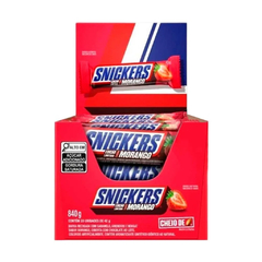 CHOCOLATE SNICKERS MORANGO MARS 20X42G