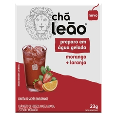 CHA LEAO AGUA GELADA MORANGO E LARANJA 10X2,3G