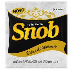 GUARDANAPO GRANDE FOLHA DUPLA SNOB 50FL