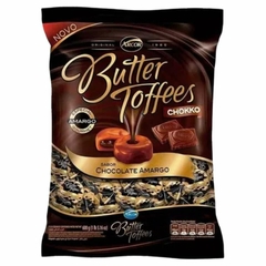 BALA RECHEADA BUTTER TOFFEES CHOCOLATE AMARGO 500G