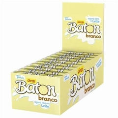 CHOCOLATE GAROTO BATON BRANCO 30X16G