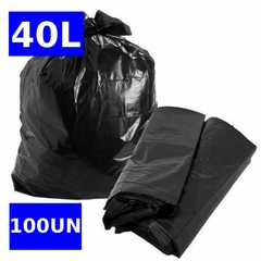 SACO LIXO 40L PRETO ZANPOLI