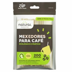 MEXEDOR CAFE/DRINK BAMBU NATURAL 200UN