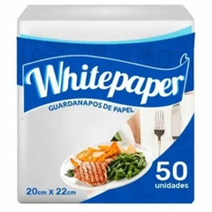 GUARDANAPO GRANDE WHITEPAPER FOLHA SIMPLES 50FL