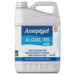 ALCOOL 70 ASSEPTGEL LIQUIDO START 5L