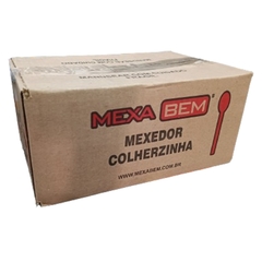 MEXEDOR MINI COLHER TRANSPARENTE MEXA BEM C/ 10X200 UN