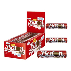 CHOCOLATE GAROTO BATON AO LEITE 30X16G - comprar online