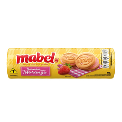 BISCOITO RECHEADO MORANGO MABEL 140G