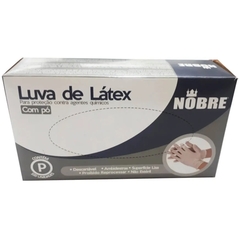 LUVA LATEX P - NOBRE COM PO C/ 100 UN