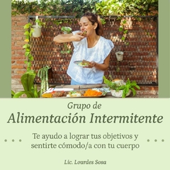 16/8. ALIMENTACION INTERMITENTE en internet