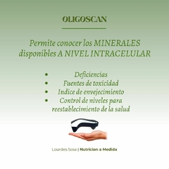 Oligoscan: Análisis Integral de Vitaminas, Minerales y Metales Pesados - comprar online