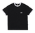 CAMISETA HIGH TEE POCKET BLACK/ WHITE