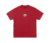 CAMISETA DISTURB SPARKLE TEE IN RED