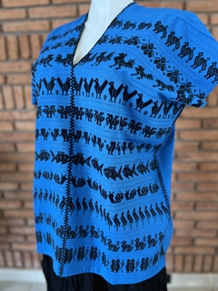 Blusa Artesanal Hecha a Mano Mod. Bio Unitalla - Lari Moda