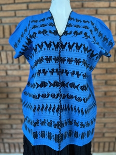 Blusa Artesanal Hecha a Mano Mod. Bio Unitalla - comprar en línea